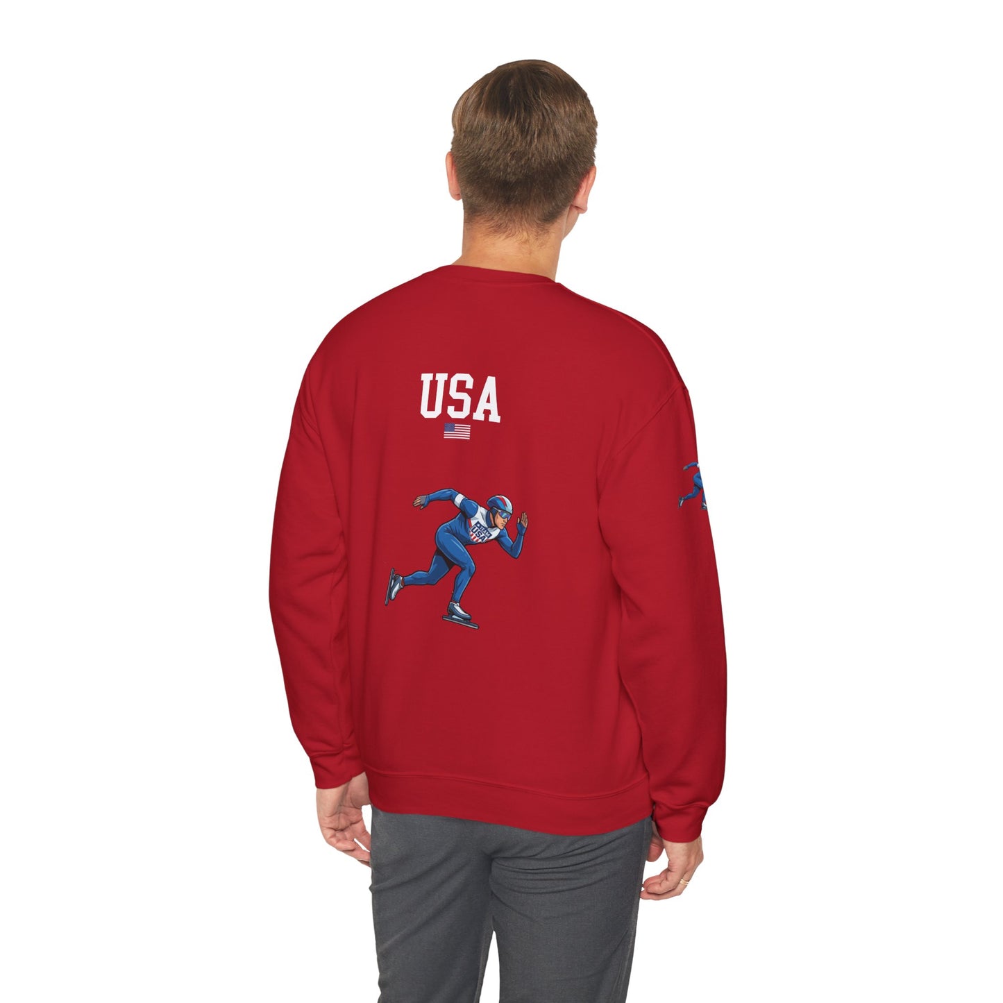 Princess Grace  TEAM USA  Unisex Heavy Blend  Crewneck Sweatshirt