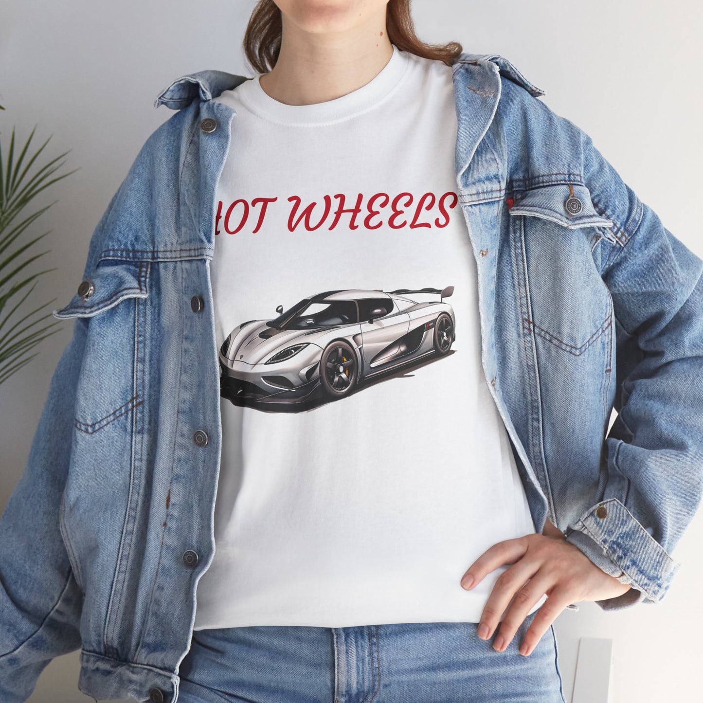 Princess Grace  Hot Wheels Unisex Heavy Cotton Tee Car Enthusiast Shirt