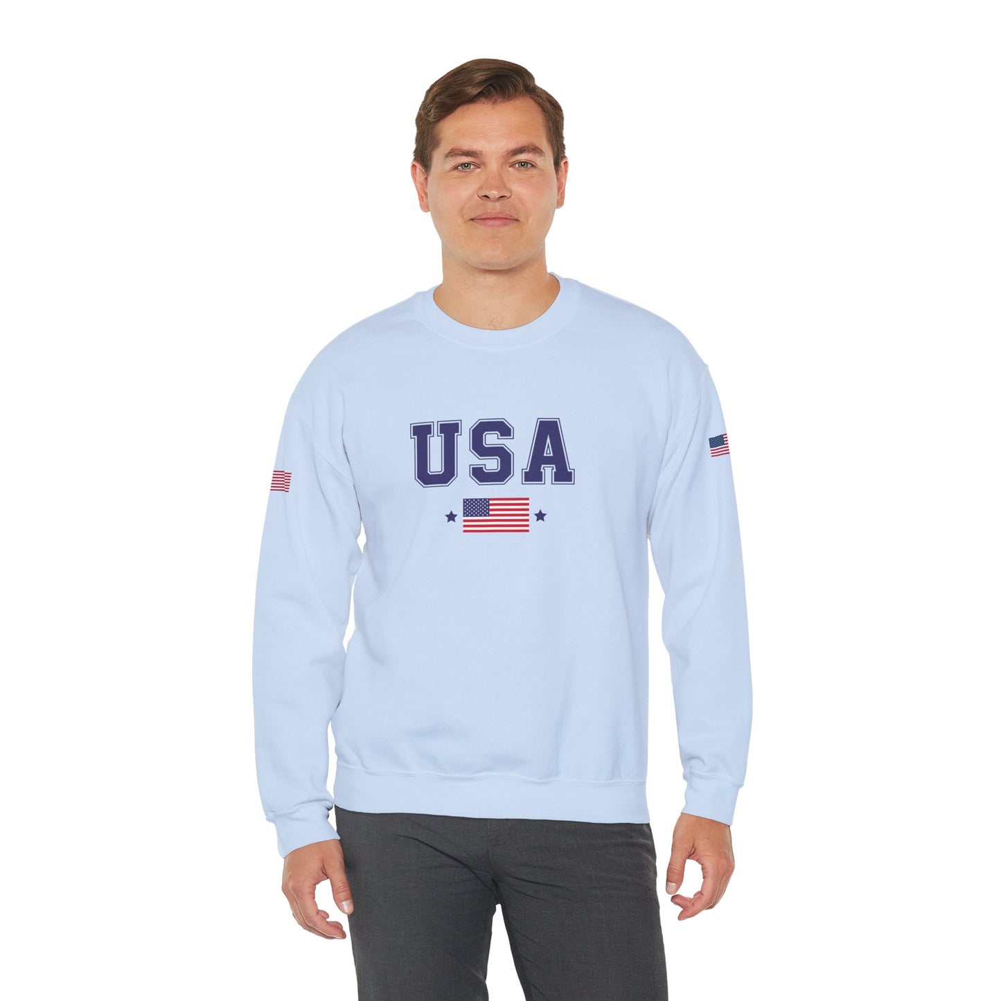 Princess Grace TEAM USA Unisex Heavy Blend Crewneck Sweatshirt