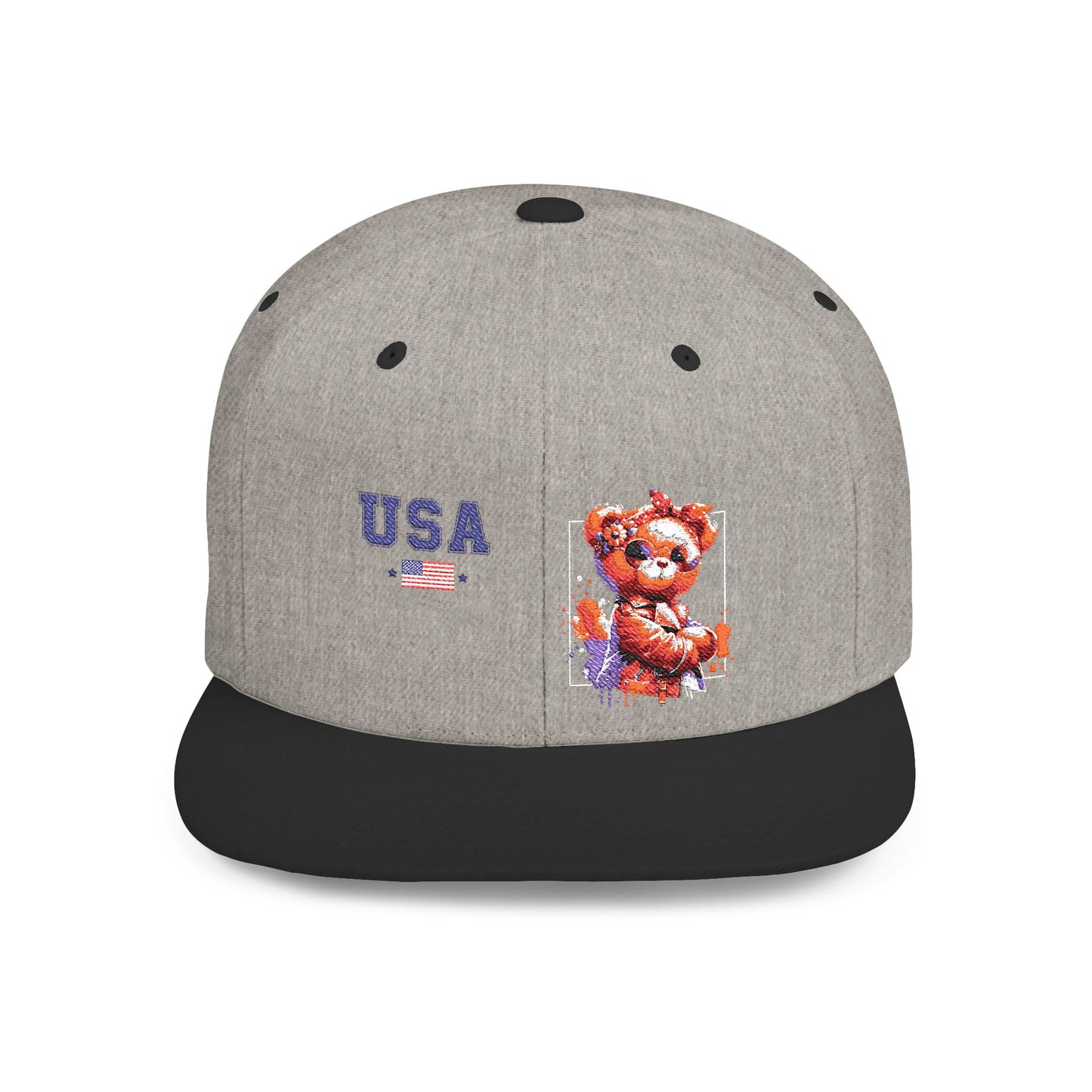 Princess Grace  TEAM USA  Flat Bill Snapback Hat