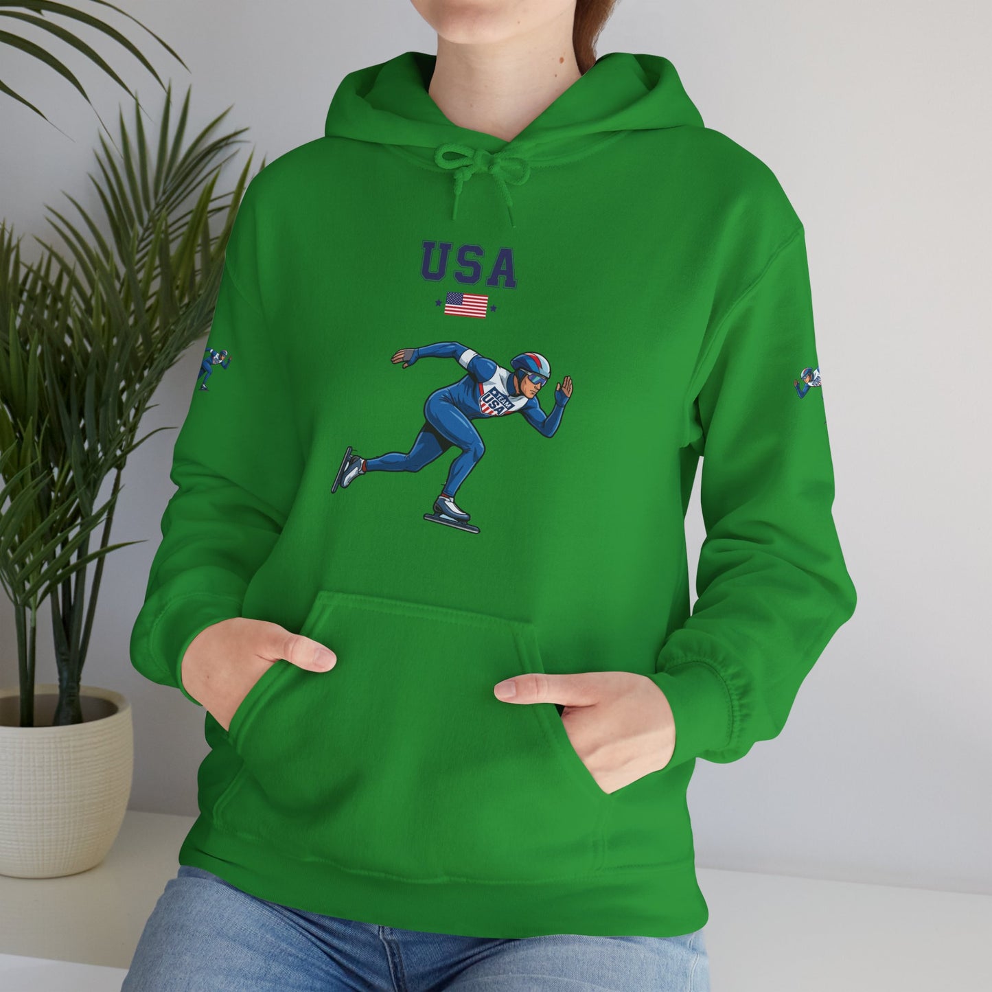 Princess Grace  TEAM USA  Unisex Heavy Blend Hooded Sweatshirt