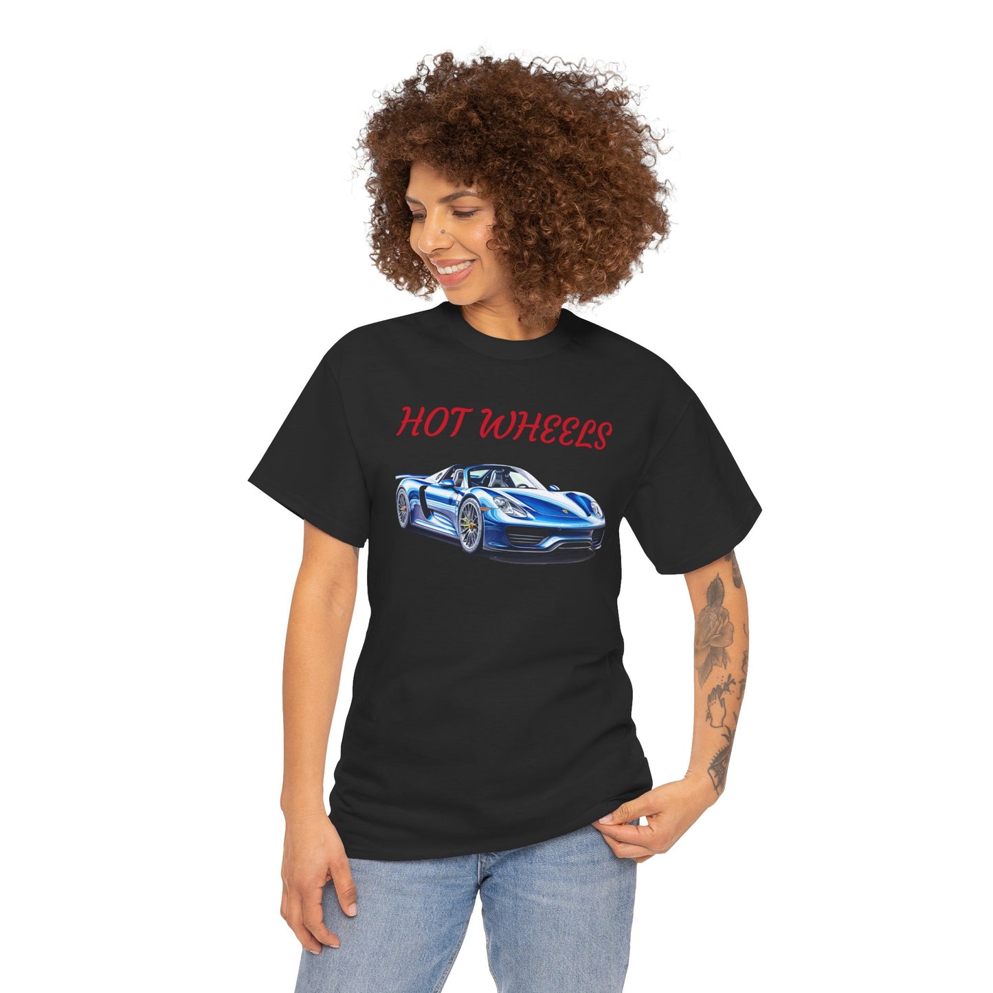 Princess Grace  Hot Wheels Unisex Heavy Cotton Tee Perfect Gift for Car Enthusiasts