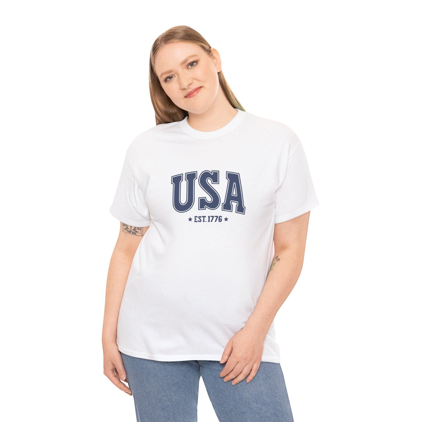 Princess Grace  TEAM USA   Unisex Heavy  Cotton Tee