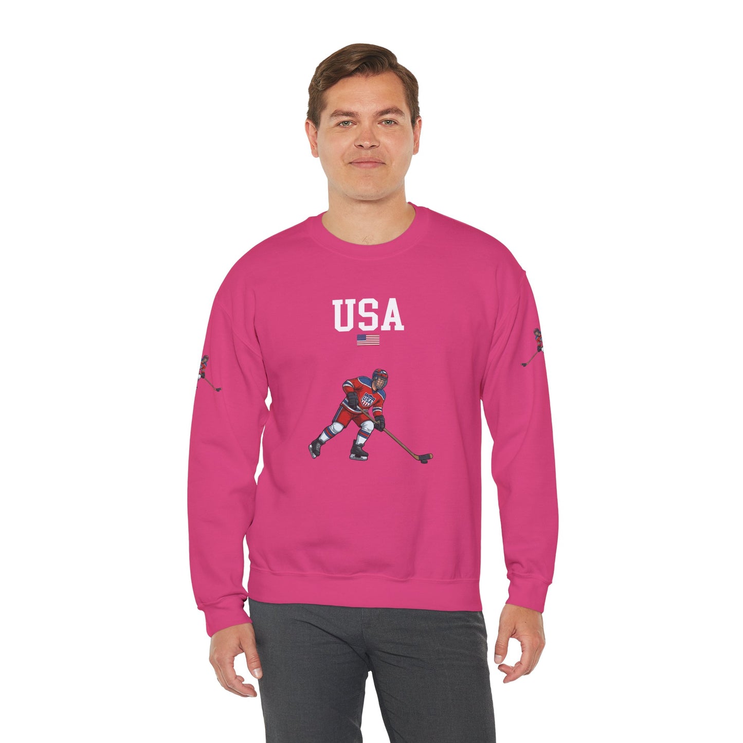 Princess Grace  TEAM USA  Unisex Heavy Blend Crewneck Sweatshirt