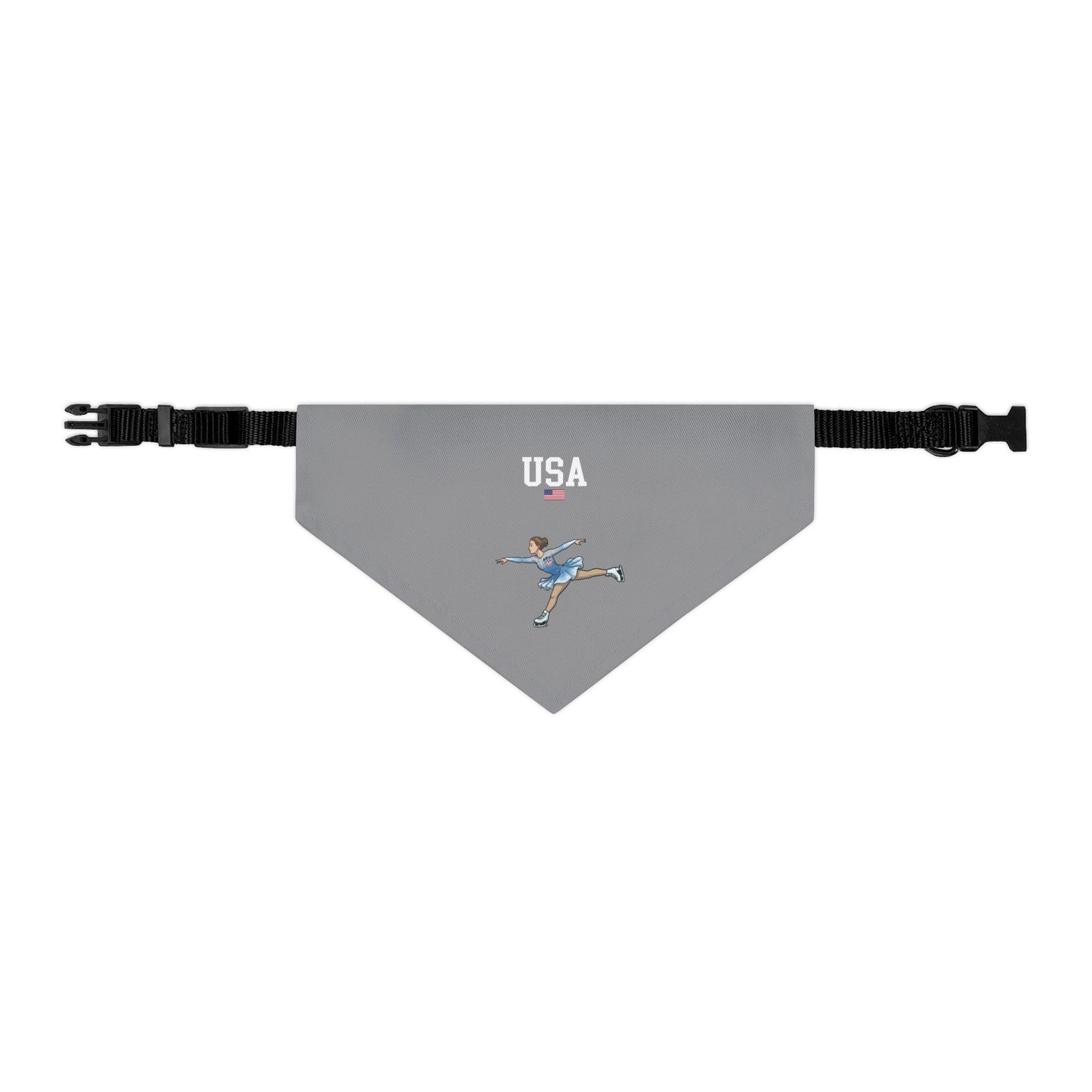 Princess Grace  TEAM USA  Pet Bandana Collar
