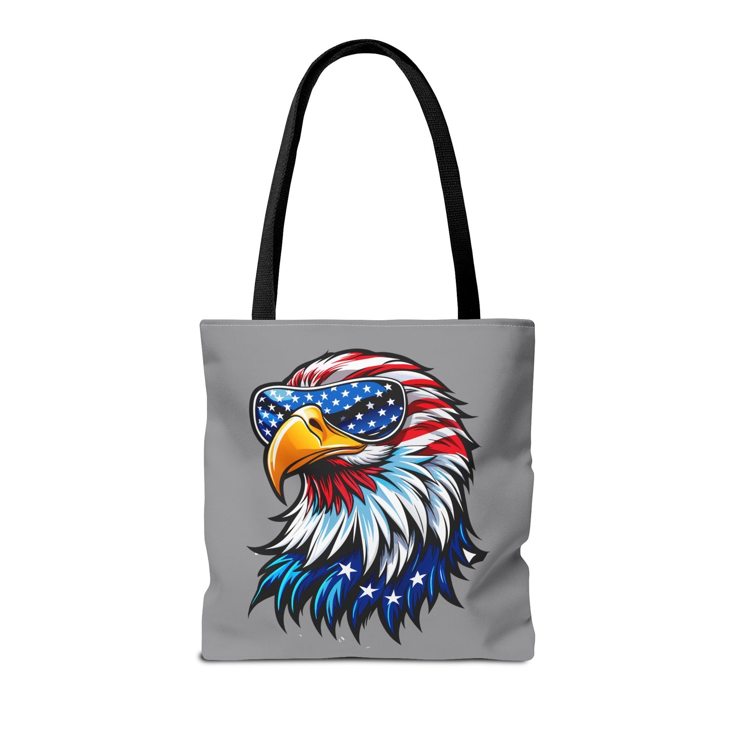 Princess Grace  Patriotic Eagle Tote Bag Stylish American Flag Design for Celebrations