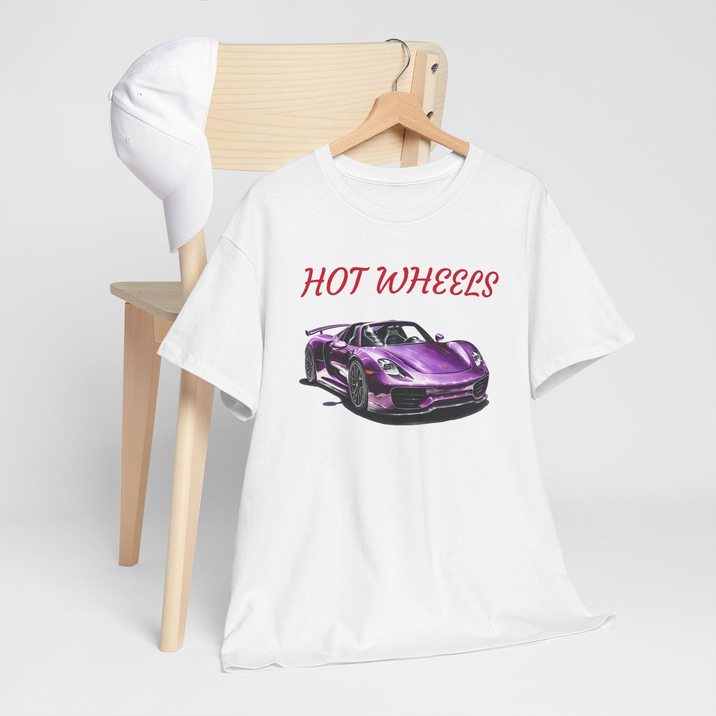 Princess Grace  Hot Wheels Unisex Heavy Cotton Tee Perfect for Car Enthusiasts