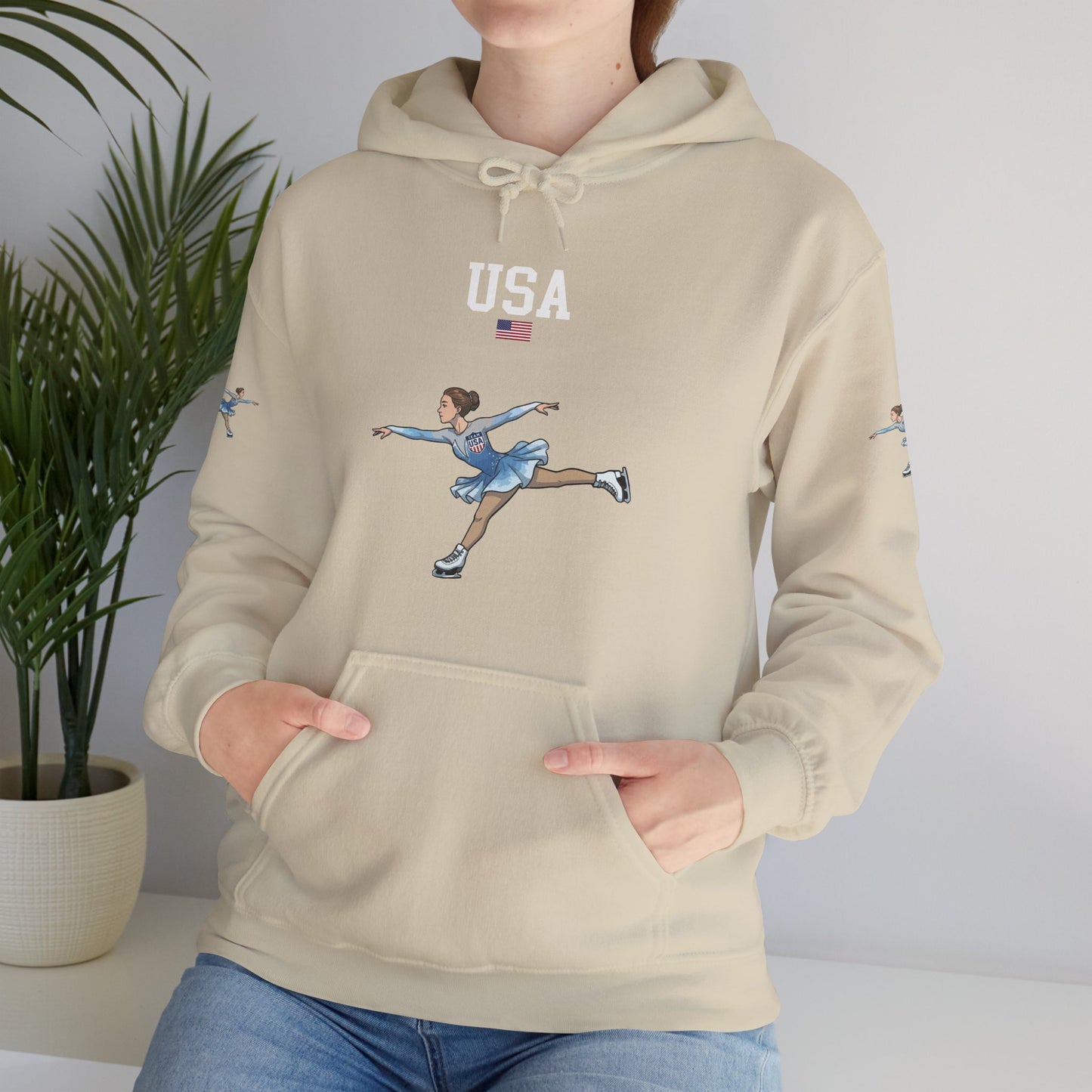 Princess Grace  TEAM USA  Unisex Heavy Blend Hooded Sweatshirt