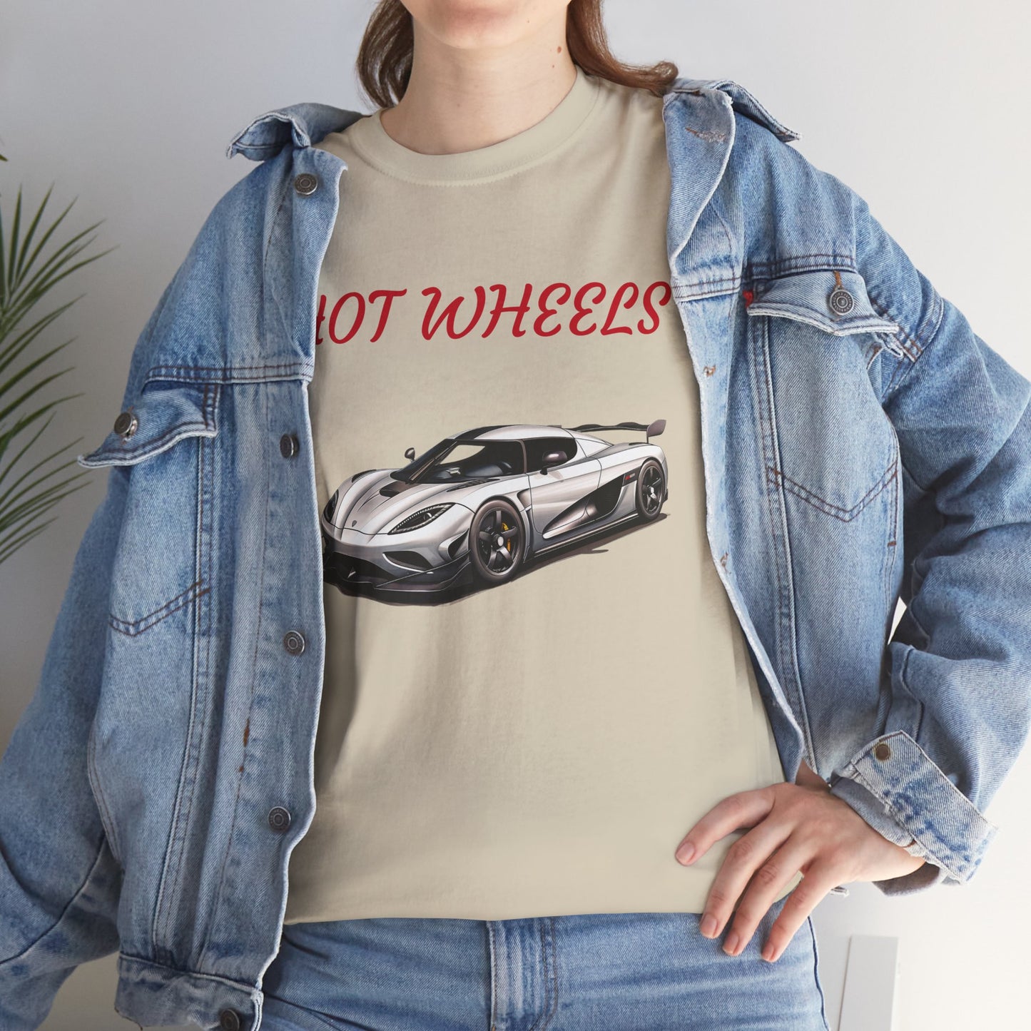 Princess Grace  Hot Wheels Unisex Heavy Cotton Tee Car Enthusiast Shirt