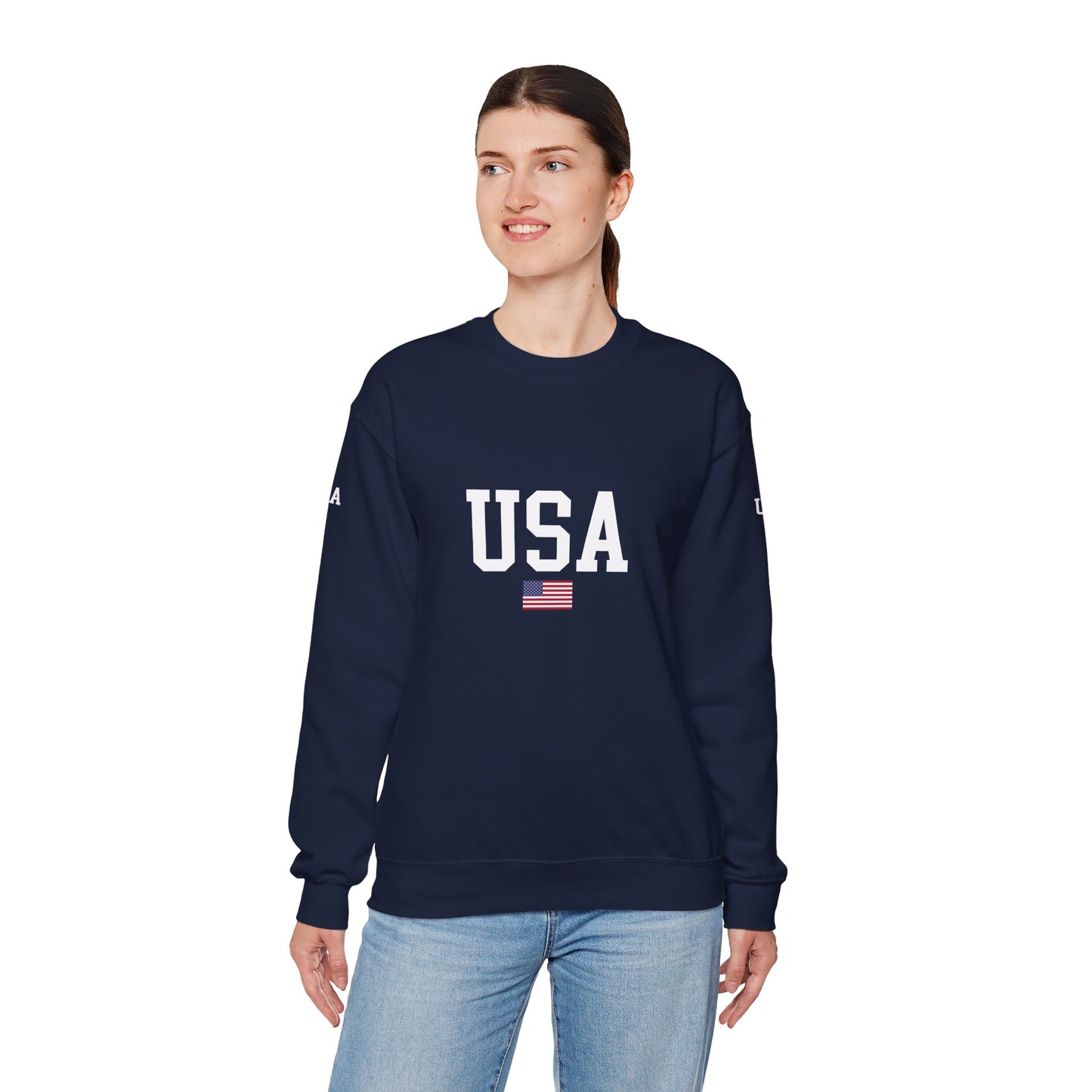 Princess Grace TEAM USA  Unisex Heavy Blend Crewneck Sweatshirt