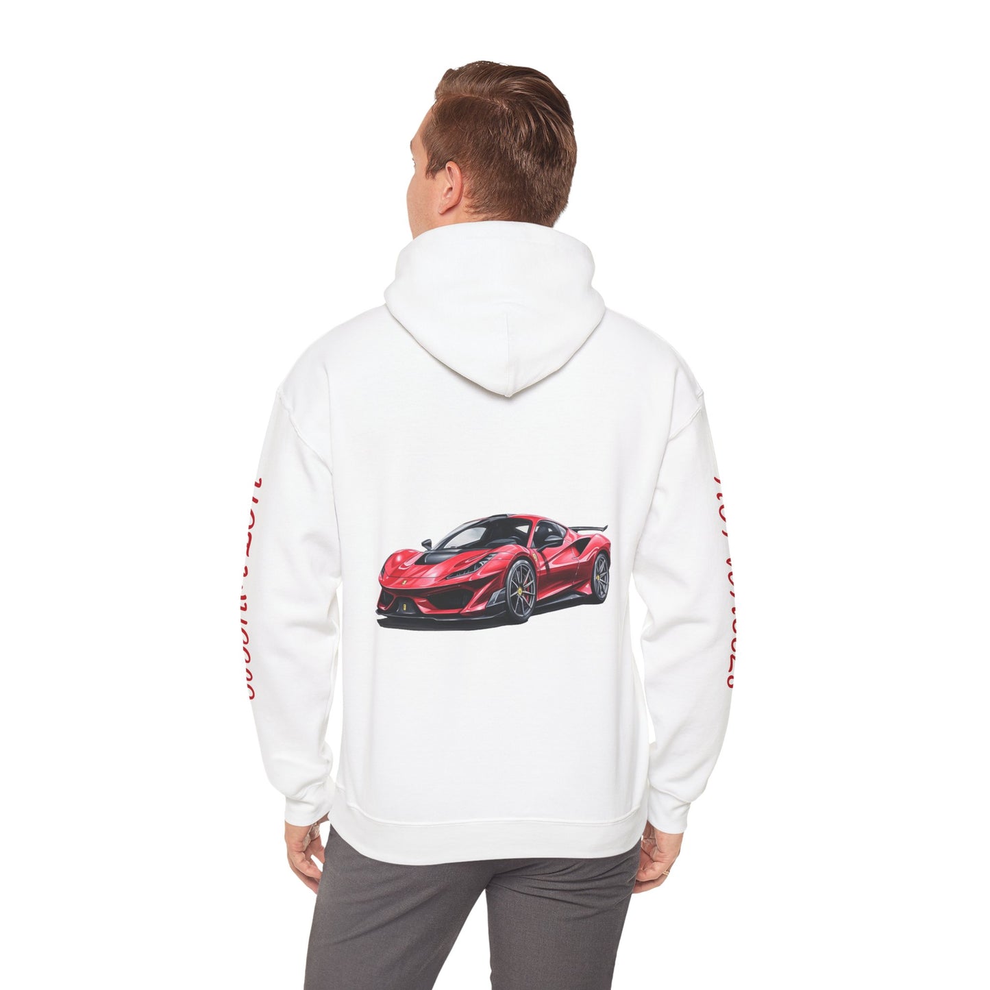 Princess Grace  Hot Wheels Unisex Heavy Blend Hooded Sweatshirt Perfect for Car Enthusiasts and Collectors