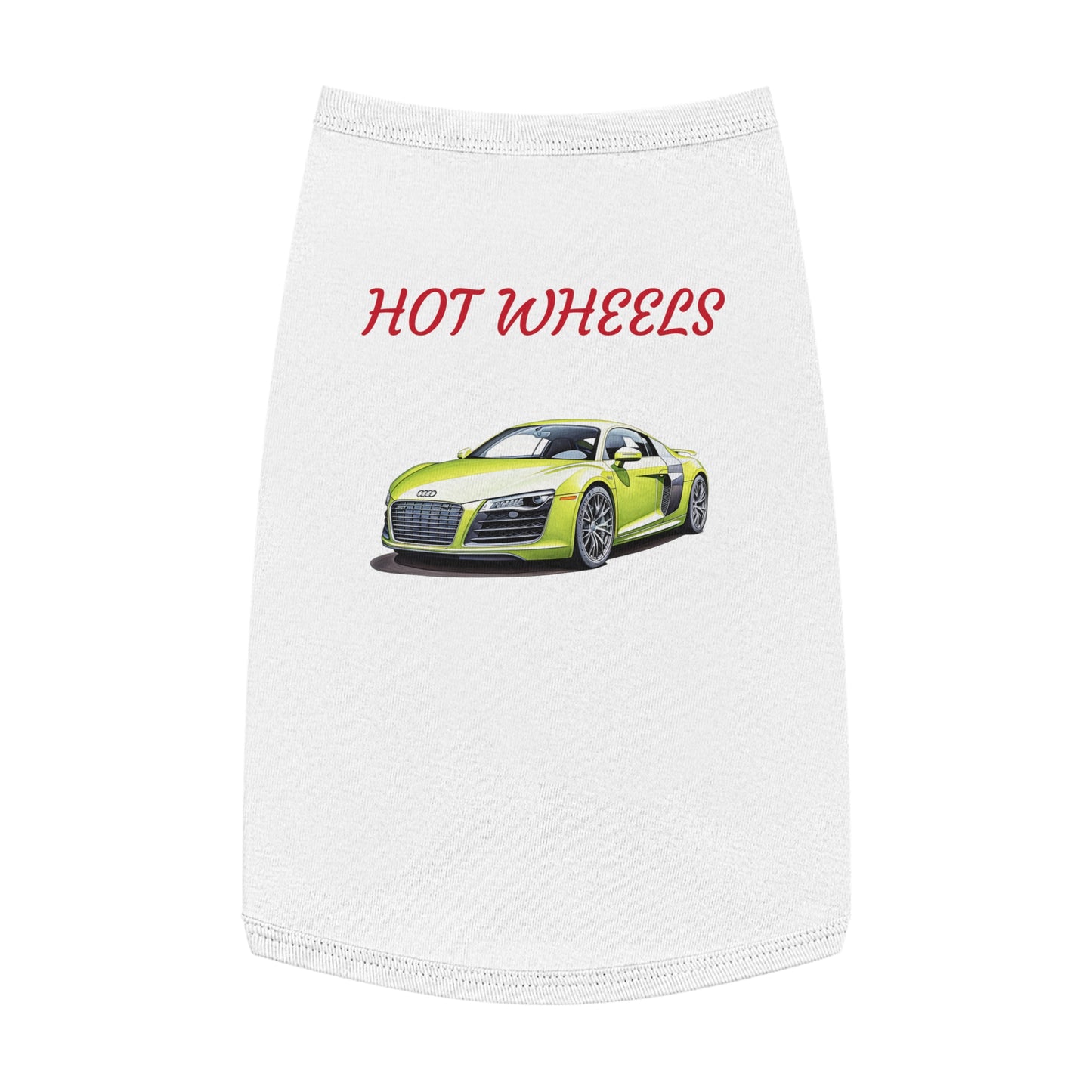 Princess Grace  Hot Wheels Pet Tank Top  Stylish Car Theme for Dog Lovers