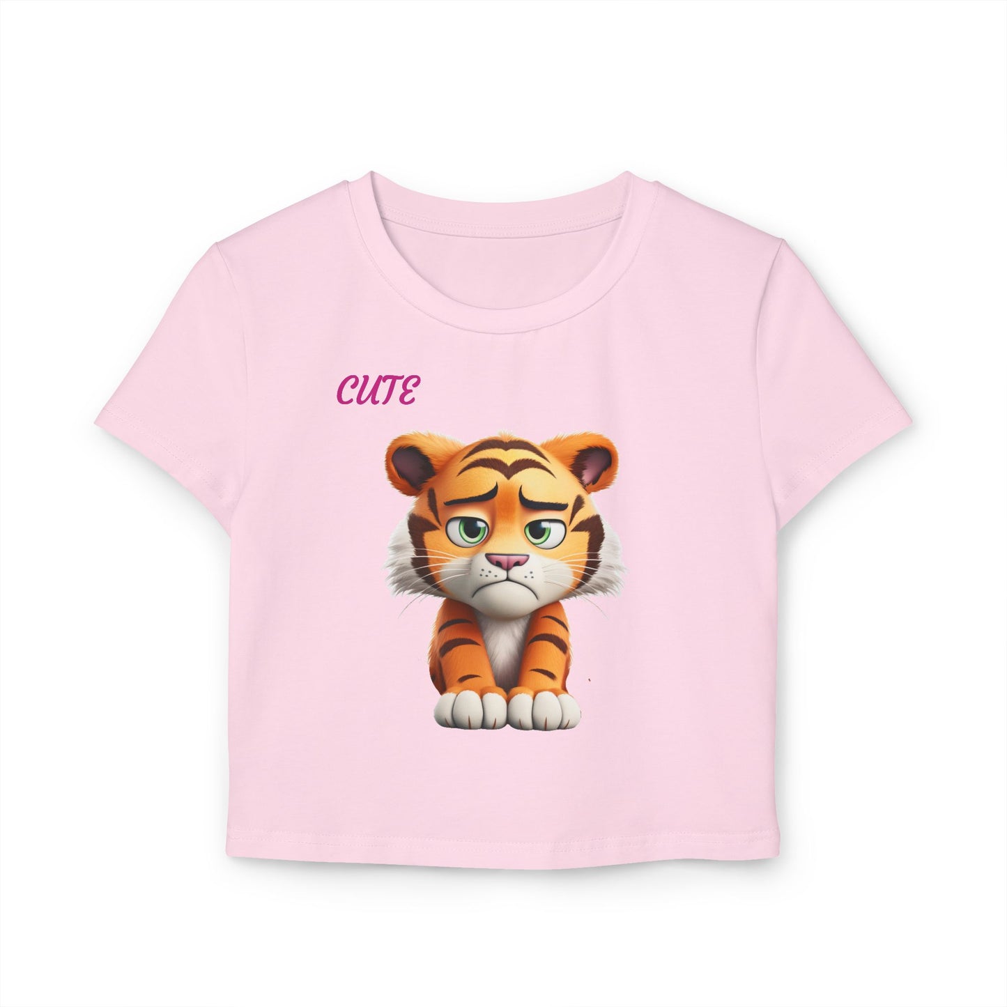 Princess Grace  Cute Tiger Women's Baby Tee