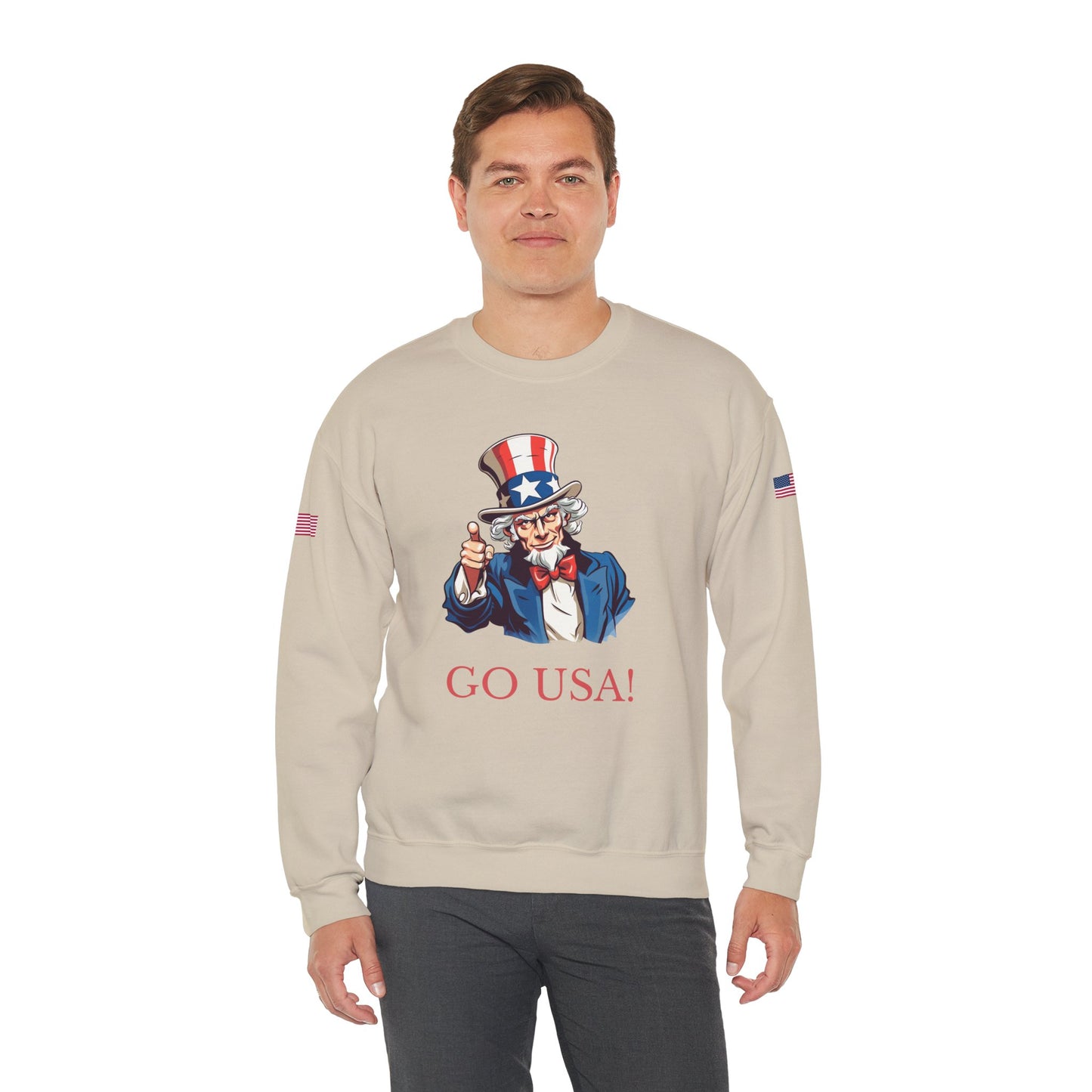 Princess Grace TEAM USA Unisex Heavy Blend Crewneck Sweatshirt