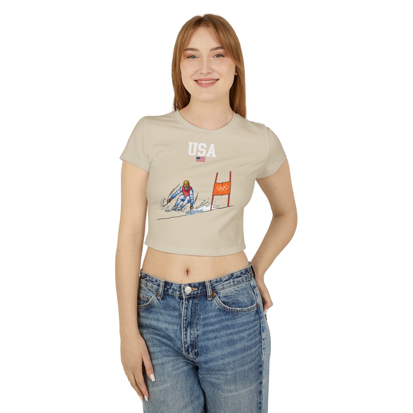Princess Grace  TEAM USA  Women's Baby Tee
