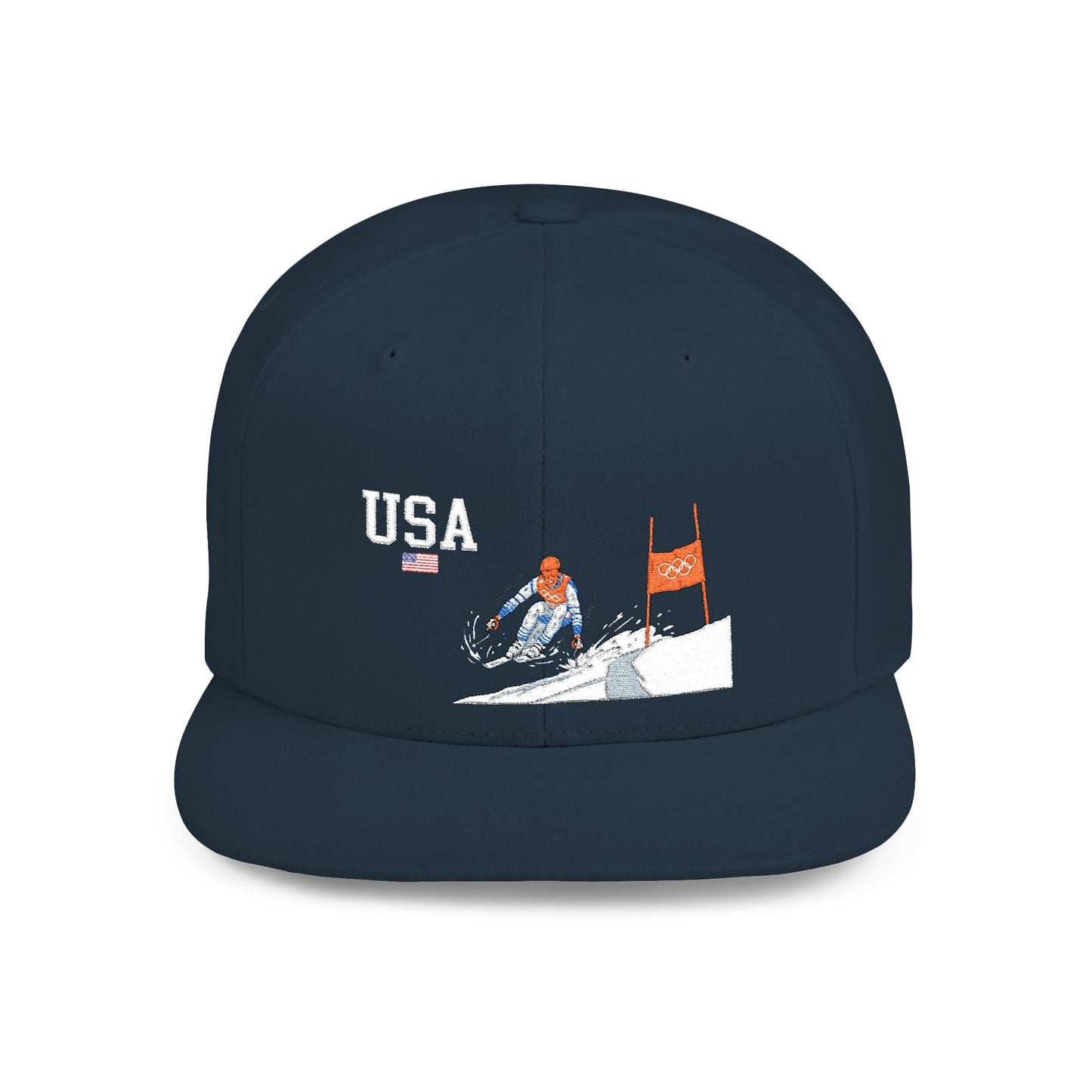 Princess Grace  TEAM USA  Flat Bill Snapback Hat