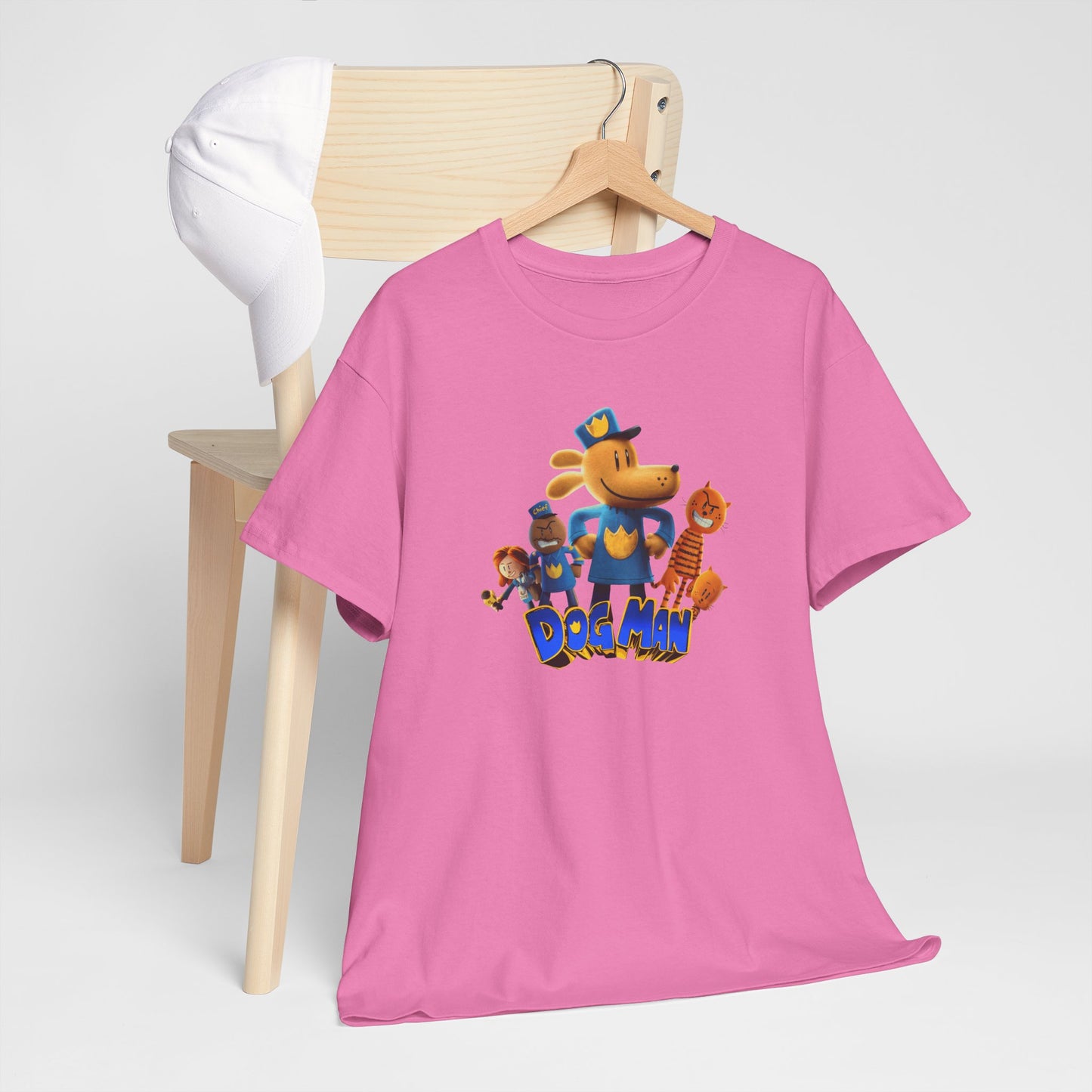 Princess Grace  Cartoon Unisex Heavy Cotton Tee  Fun Cartoon Graphic T-Shirt for Kids and Fans