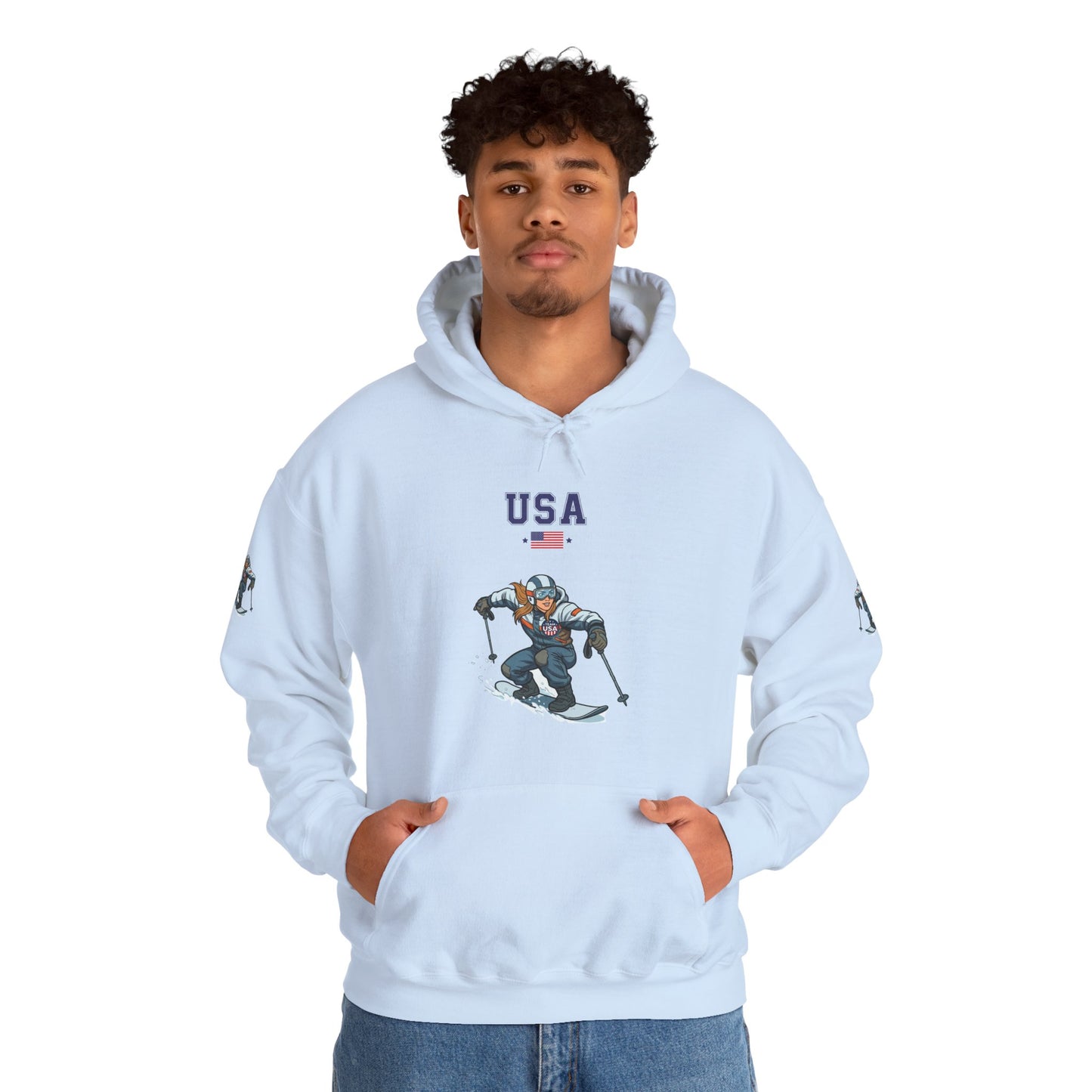 Princess Grace  TEAM USA  Unisex Heavy Blend Hooded Sweatshirt