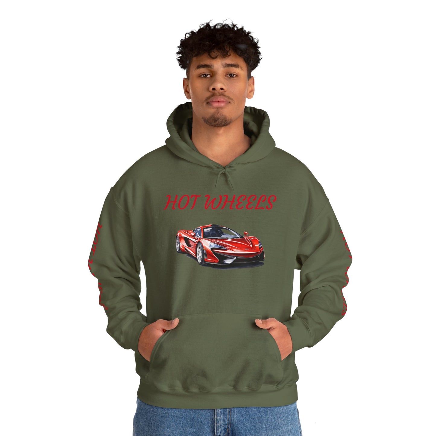 Princess Grace  Hot Wheels Unisex Heavy Blend Hooded Sweatshirt Perfect for Car Enthusiasts