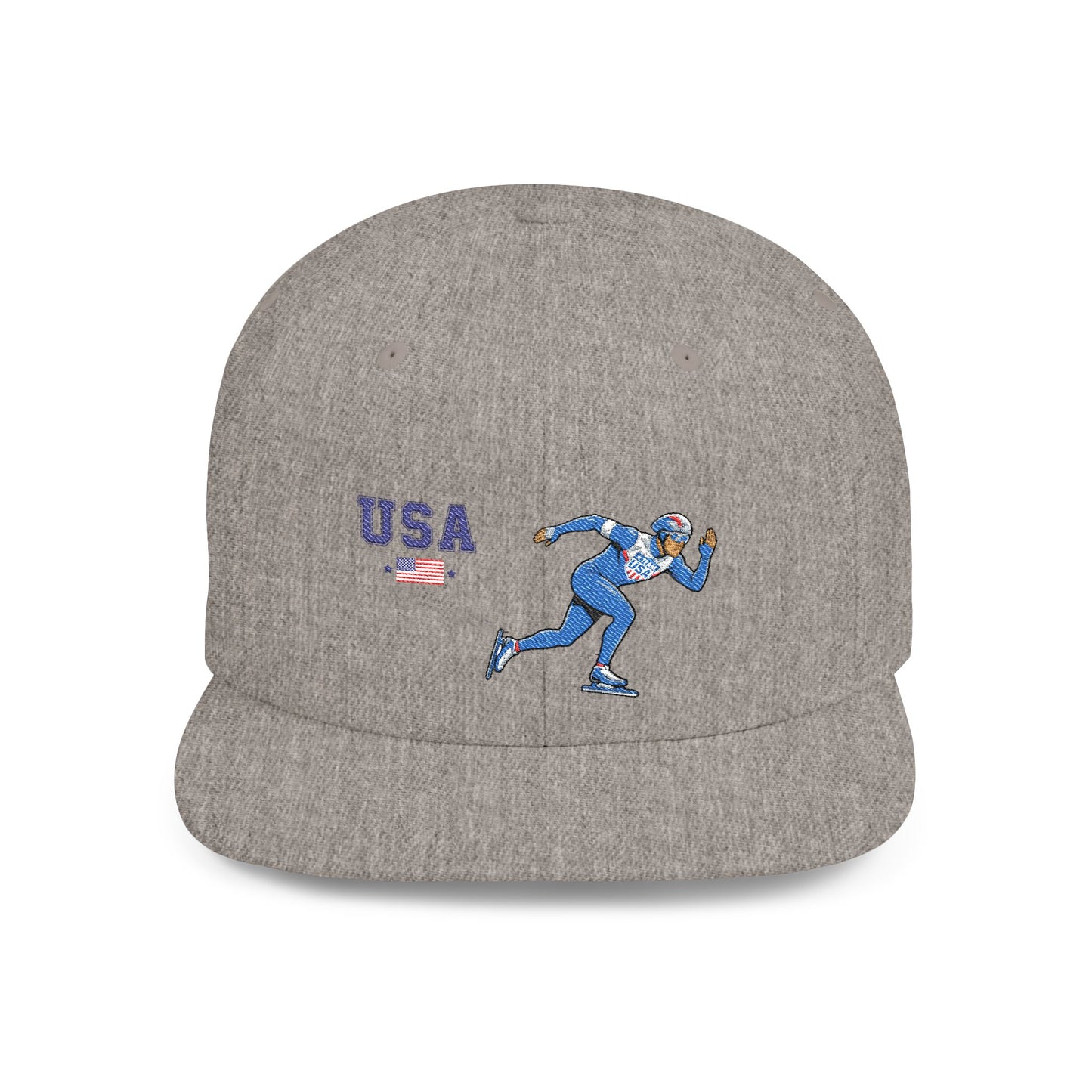 Princess Grace  TEAM USA  Flat Bill Snapback Hat