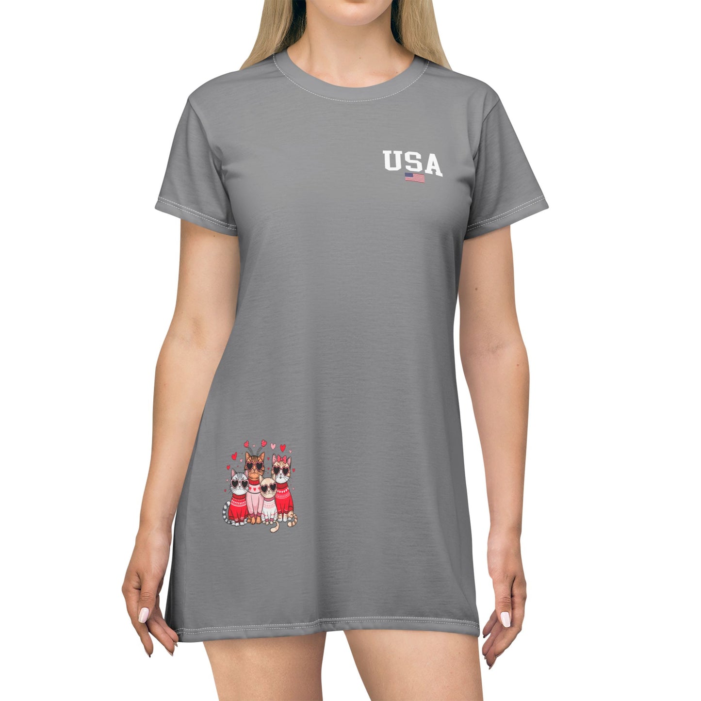 Princess Grace  TEAM USA  T-Shirt Dress