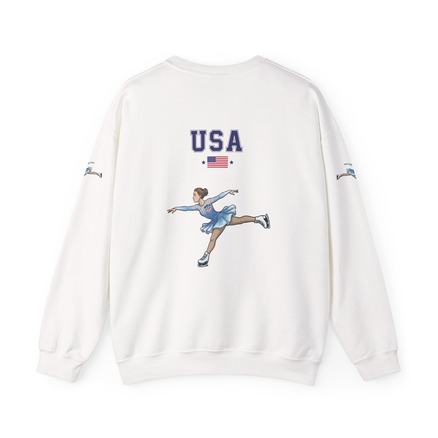 Princess Grace  TEAM USA  Unisex Heavy Blend  Crewneck Sweatshirt