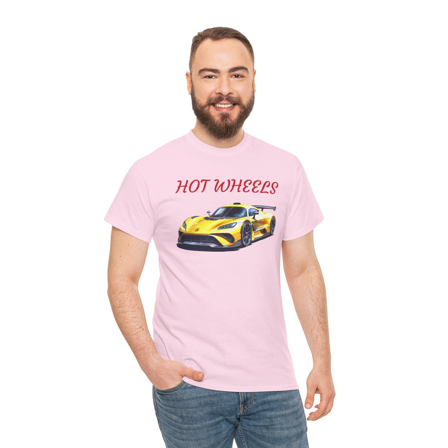 Princess Grace  Hot Wheels Unisex Heavy Cotton Tee Perfect for Car Enthusiasts