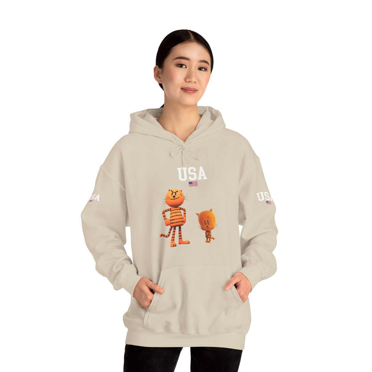 Princess Grace  TEAM USA  Unisex Heavy Blend  Hooded Sweatshirt