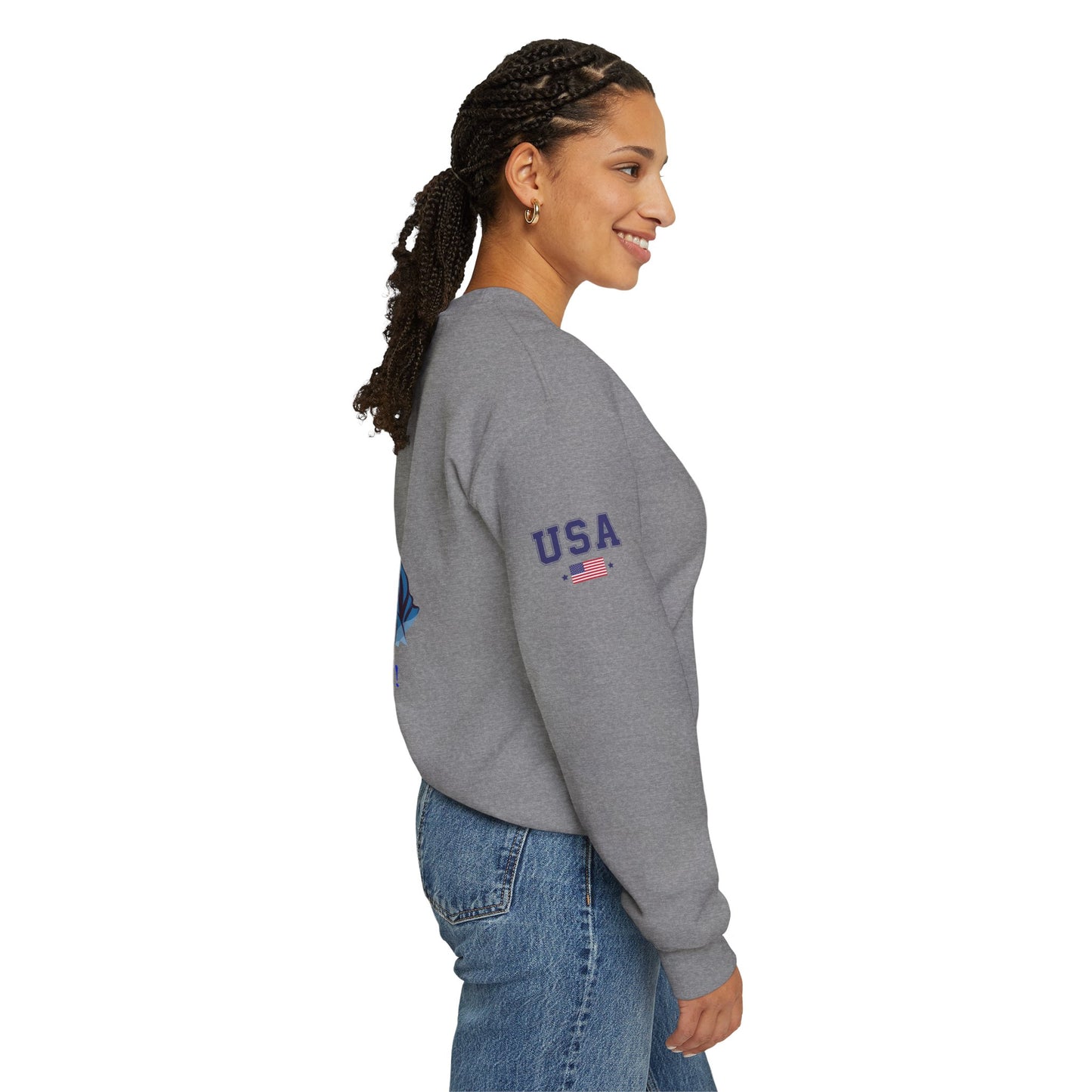 Princess Grace  TEAM USA  Unisex Heavy Blend Crewneck Sweatshirt