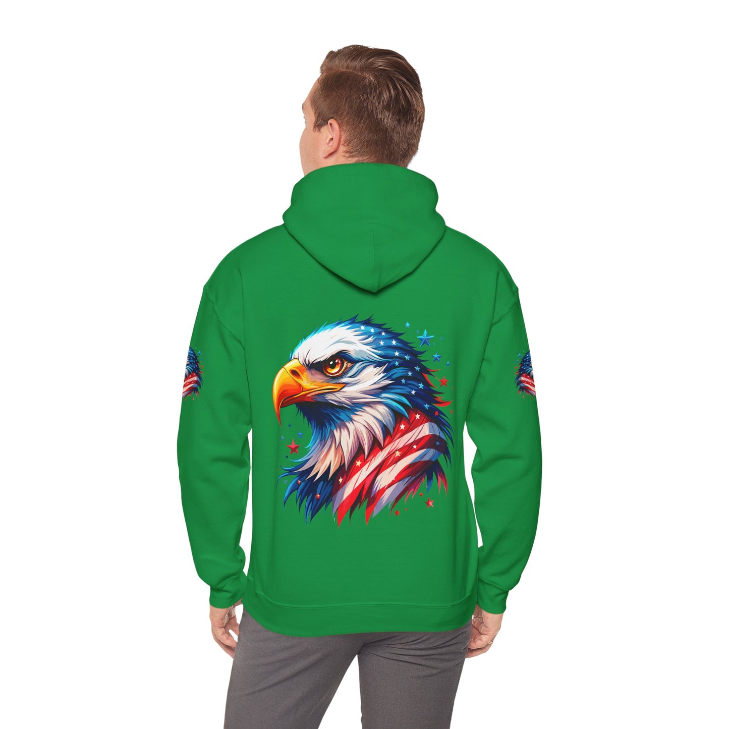 Princess Grace  American  Eagle Unisex Heavy Blend Hooded Sweatshirt